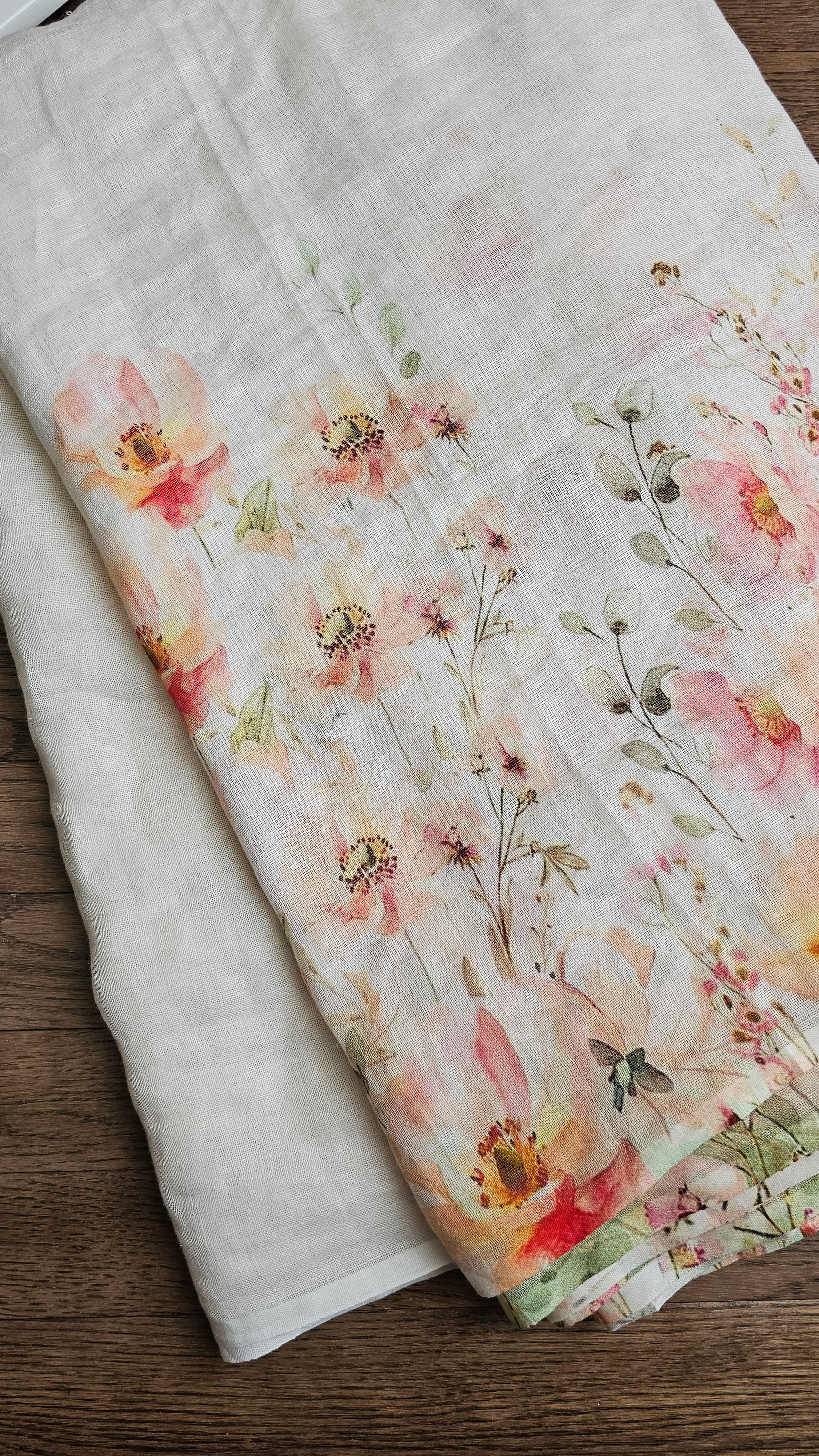 Ombre Floral Linen