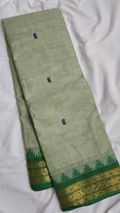 Sage green Kanchi Cotton