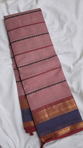 Mauve Kanchi Cotton