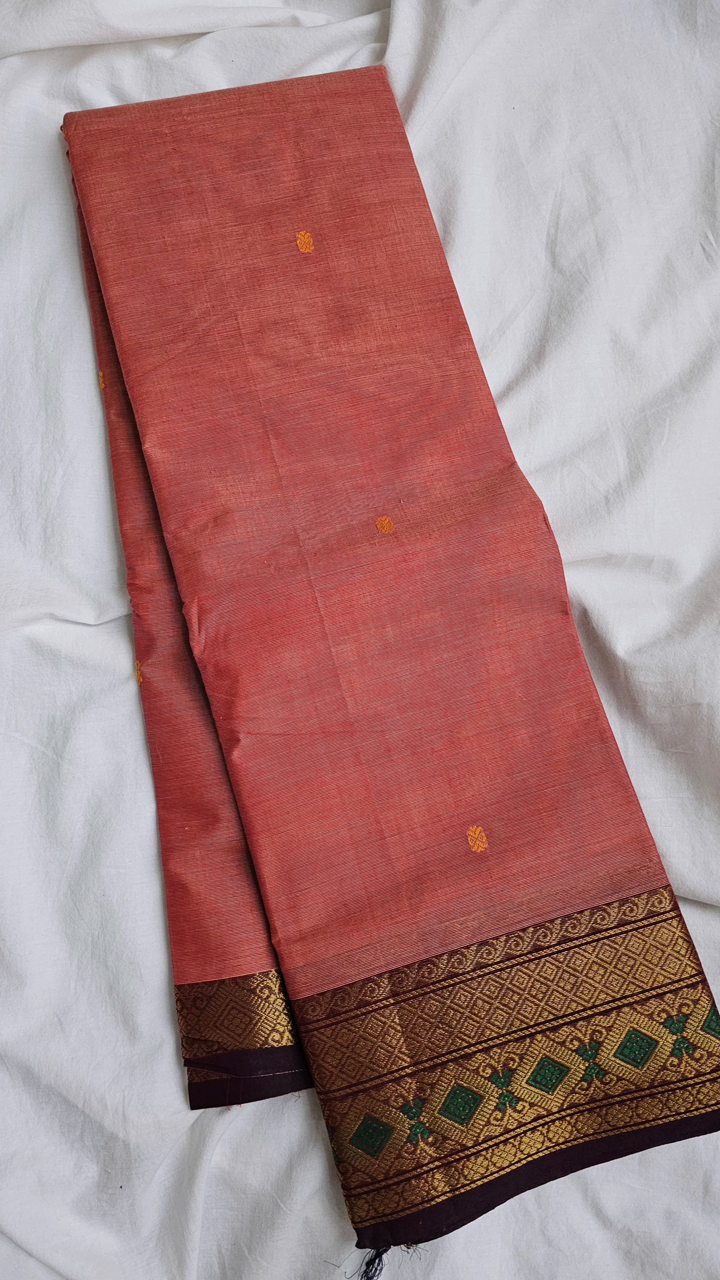 Red Kanchi Cotton