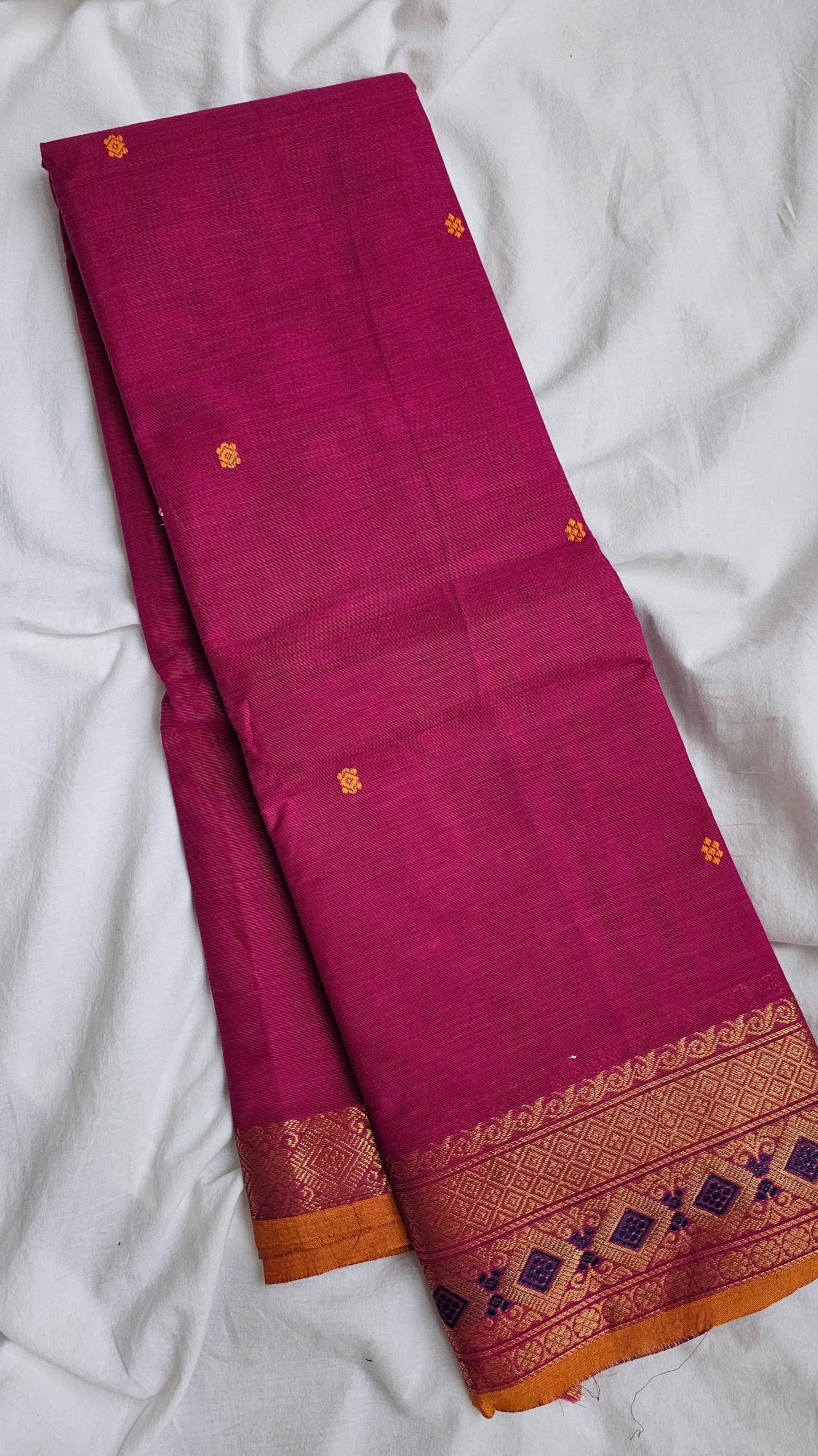 Majenta Kanchi Cotton