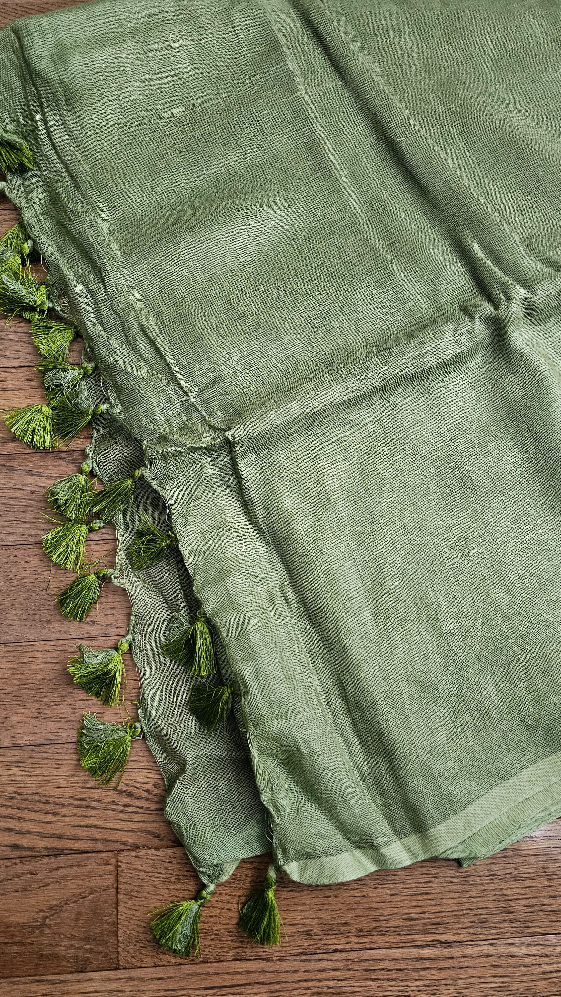 Olive Green Kanchipuram