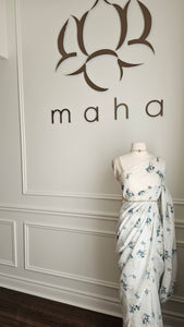 Daisy Linen Saree